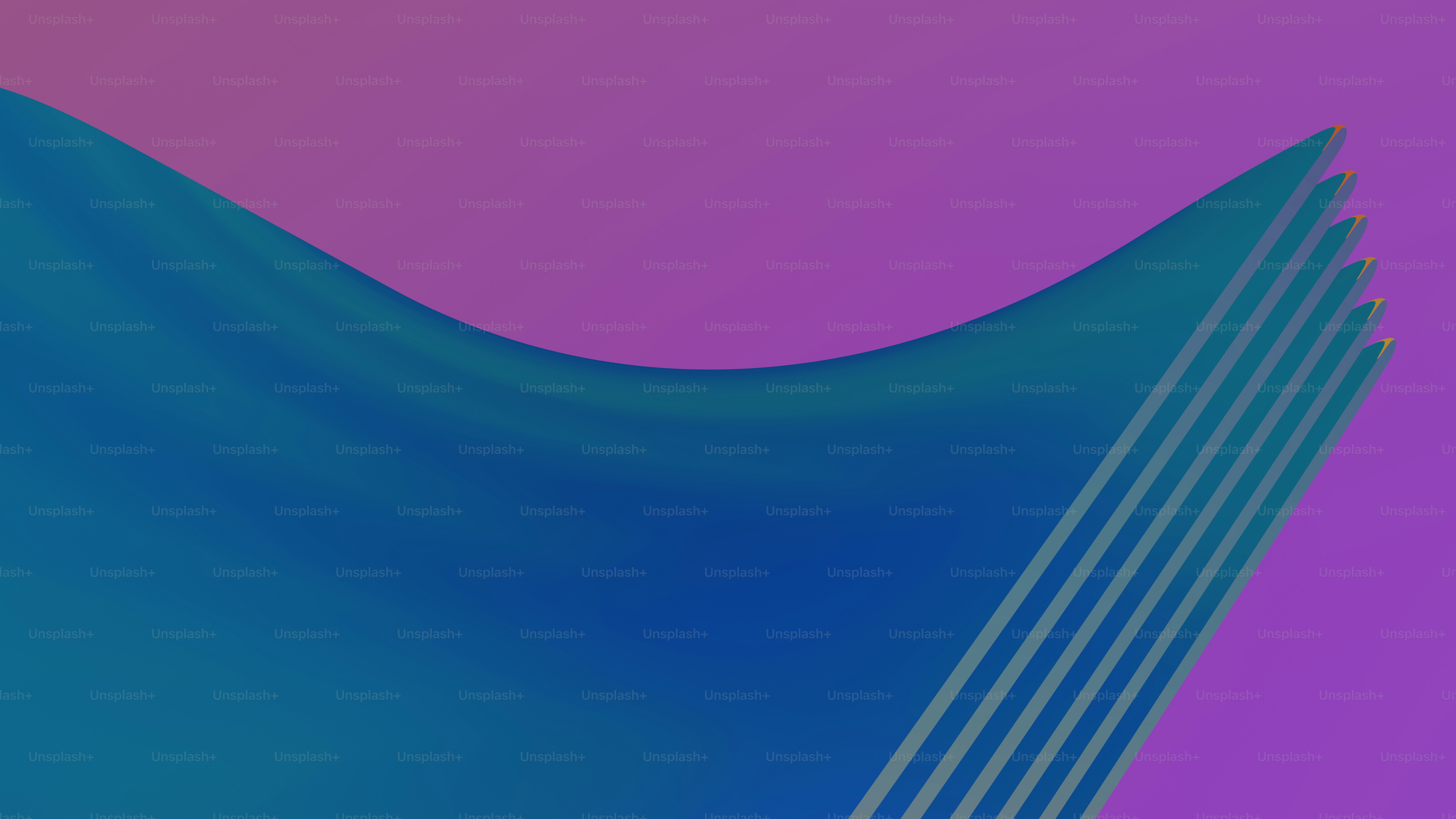 A purple and blue abstract background with wavy lines photo – Abstract ...