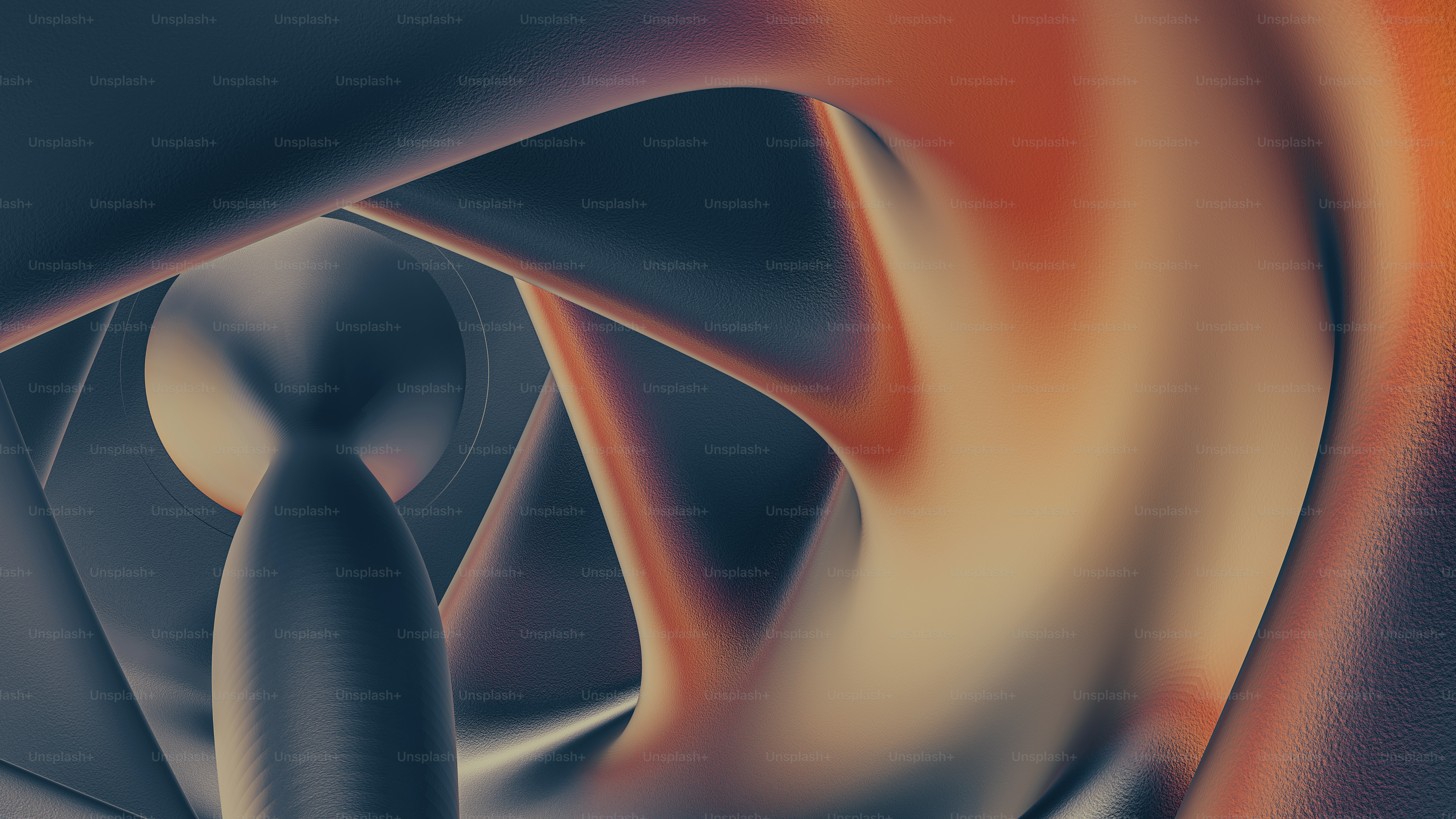 un'immagine generata al computer di un disegno astratto