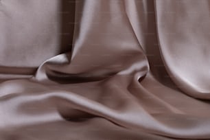 a close up view of a satin fabric