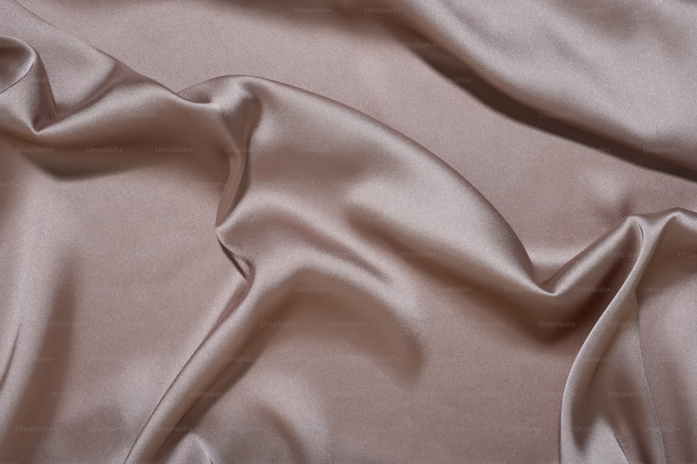 a close up view of a satin fabric