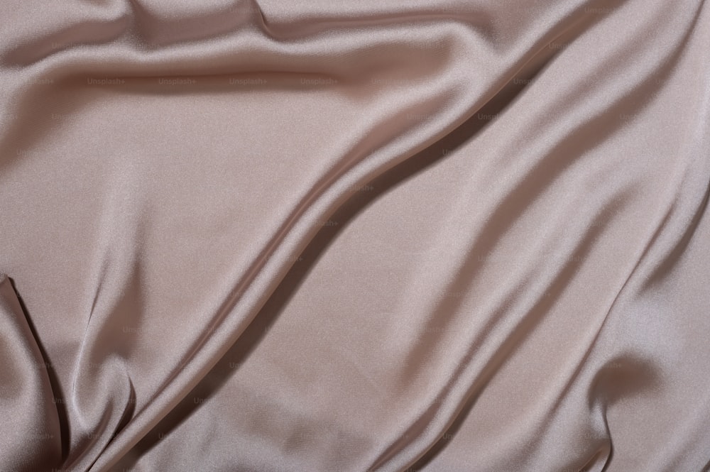 a close up view of a satin fabric