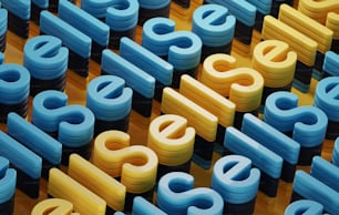 a group of letters that spell out the word sales