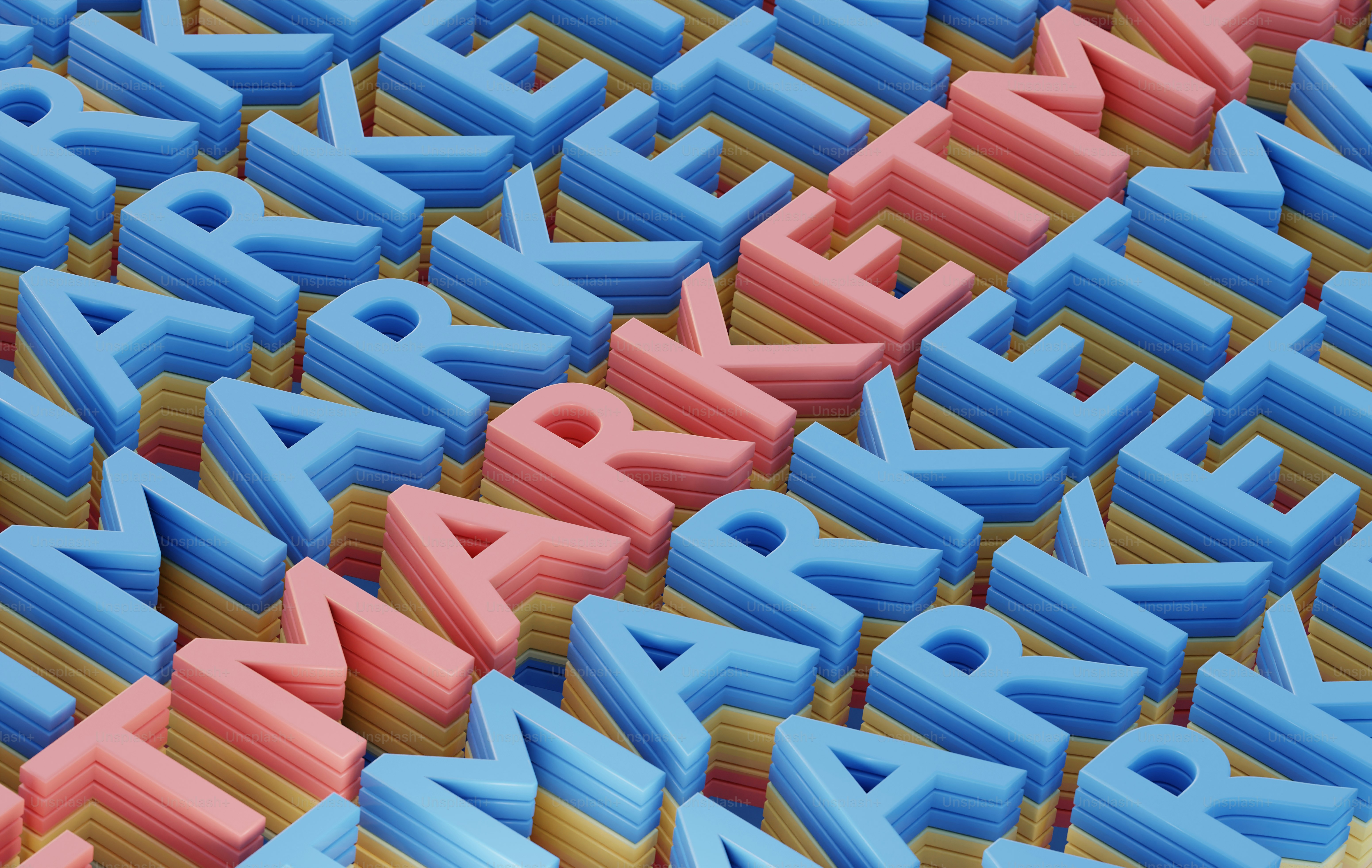 a group of letters that are in the shape of letters