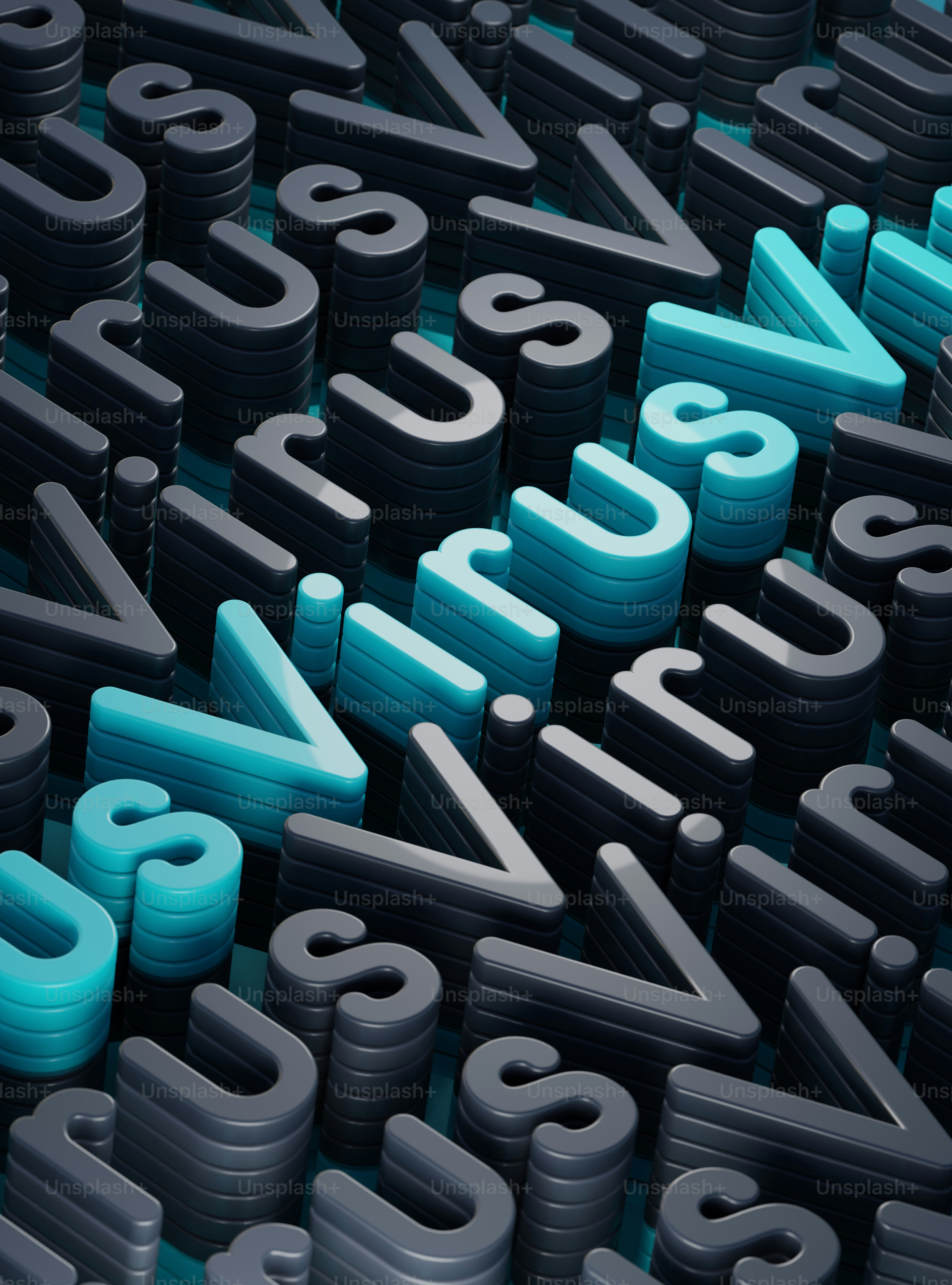 Muchos números que están uno encima del otro