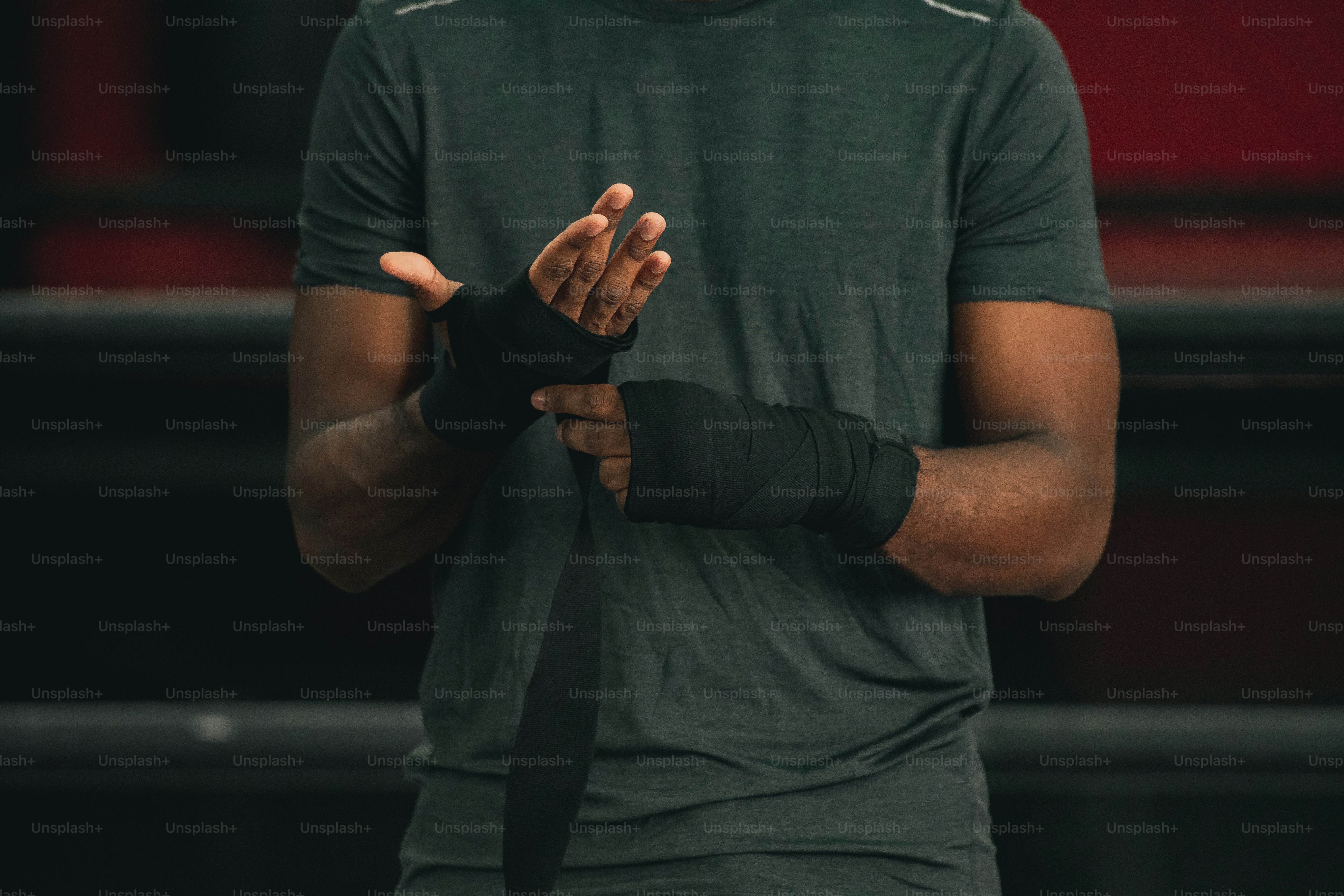 a man with a cast on his arm