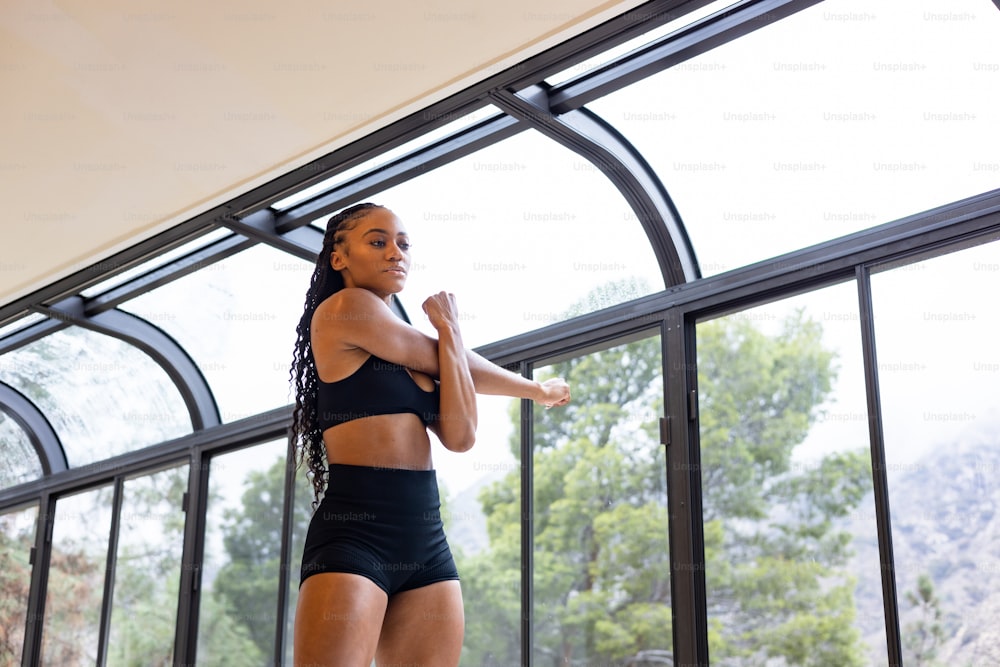 Premium Photo  Slimming concept cropped shot of athletic slim female body  in underwear