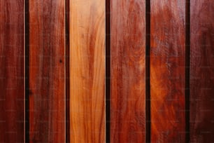 un primo piano di una parete rivestita in legno