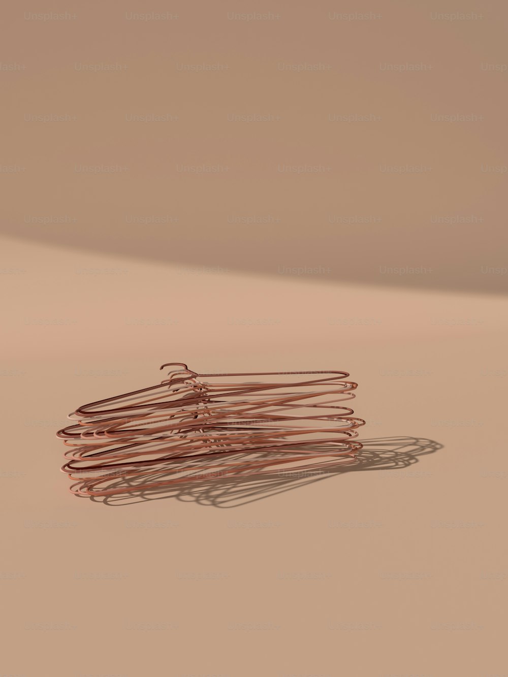 a stack of hair pins sitting on top of a table