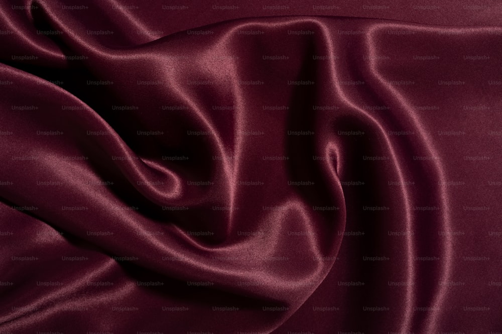 Vue rapprochée d’un tissu violet