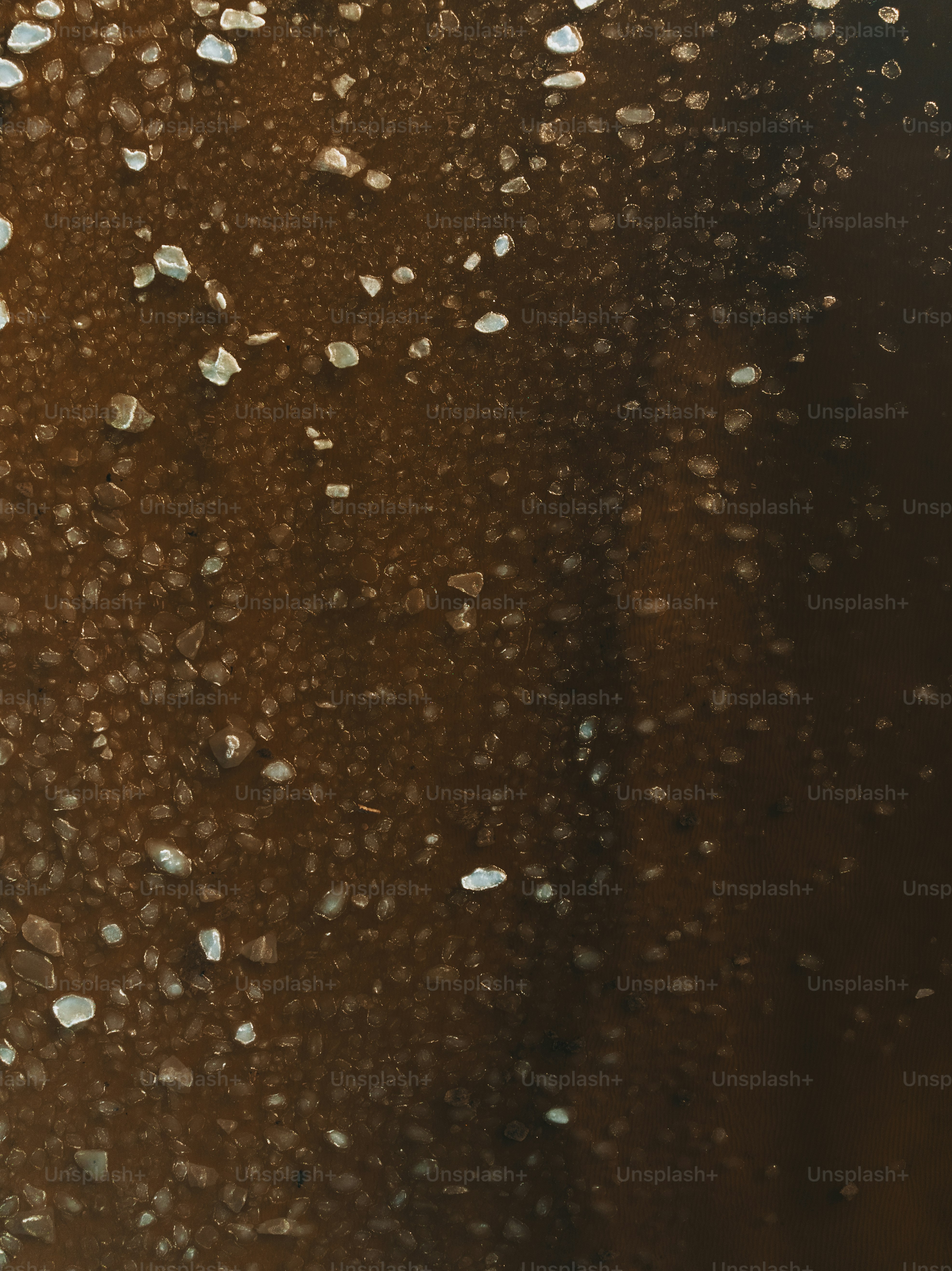 a close up of a window with rain drops on it
