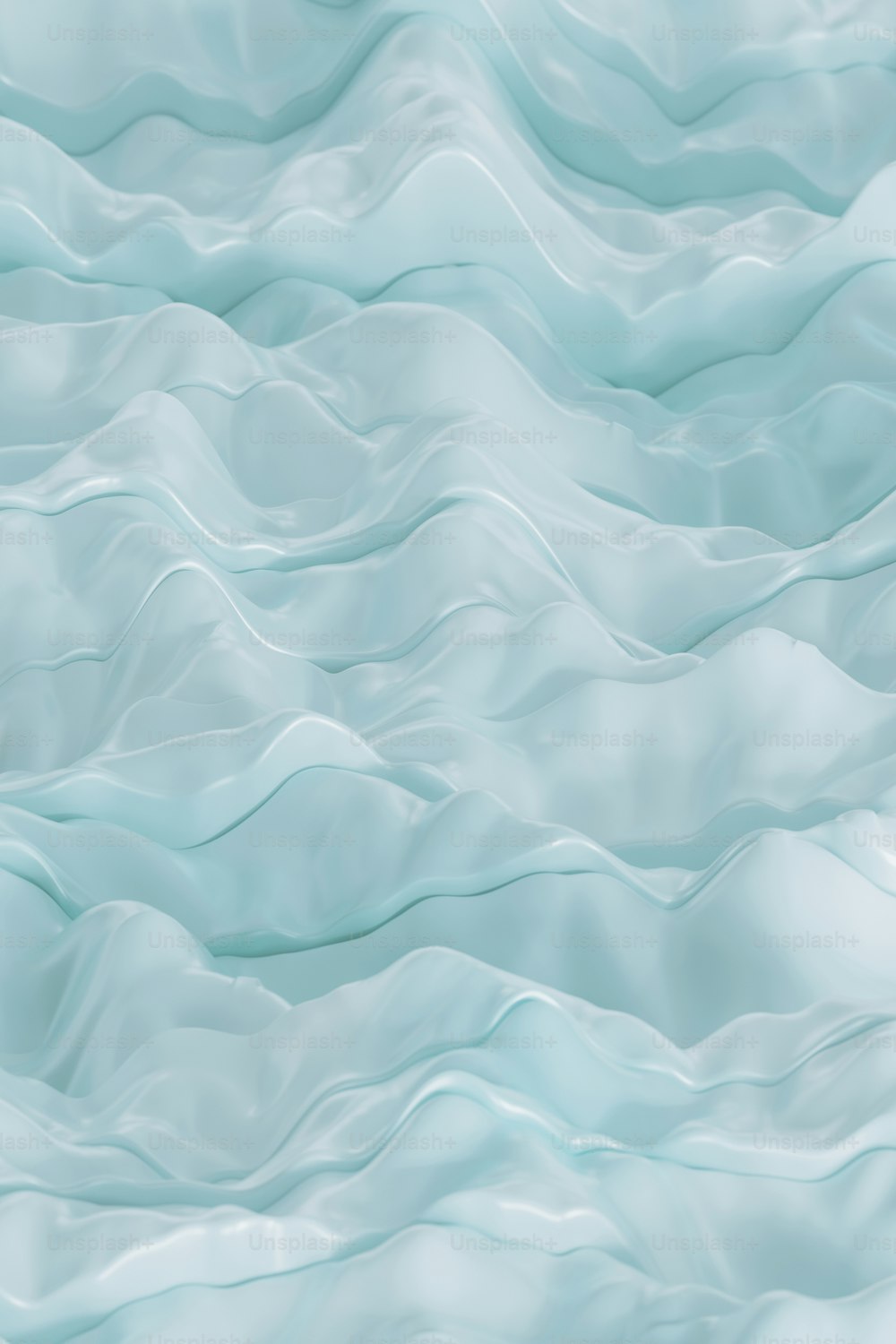 ein blau-weißer Hintergrund mit Wellenlinien