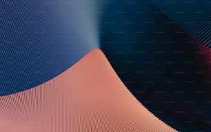 a close up of a blue and pink background