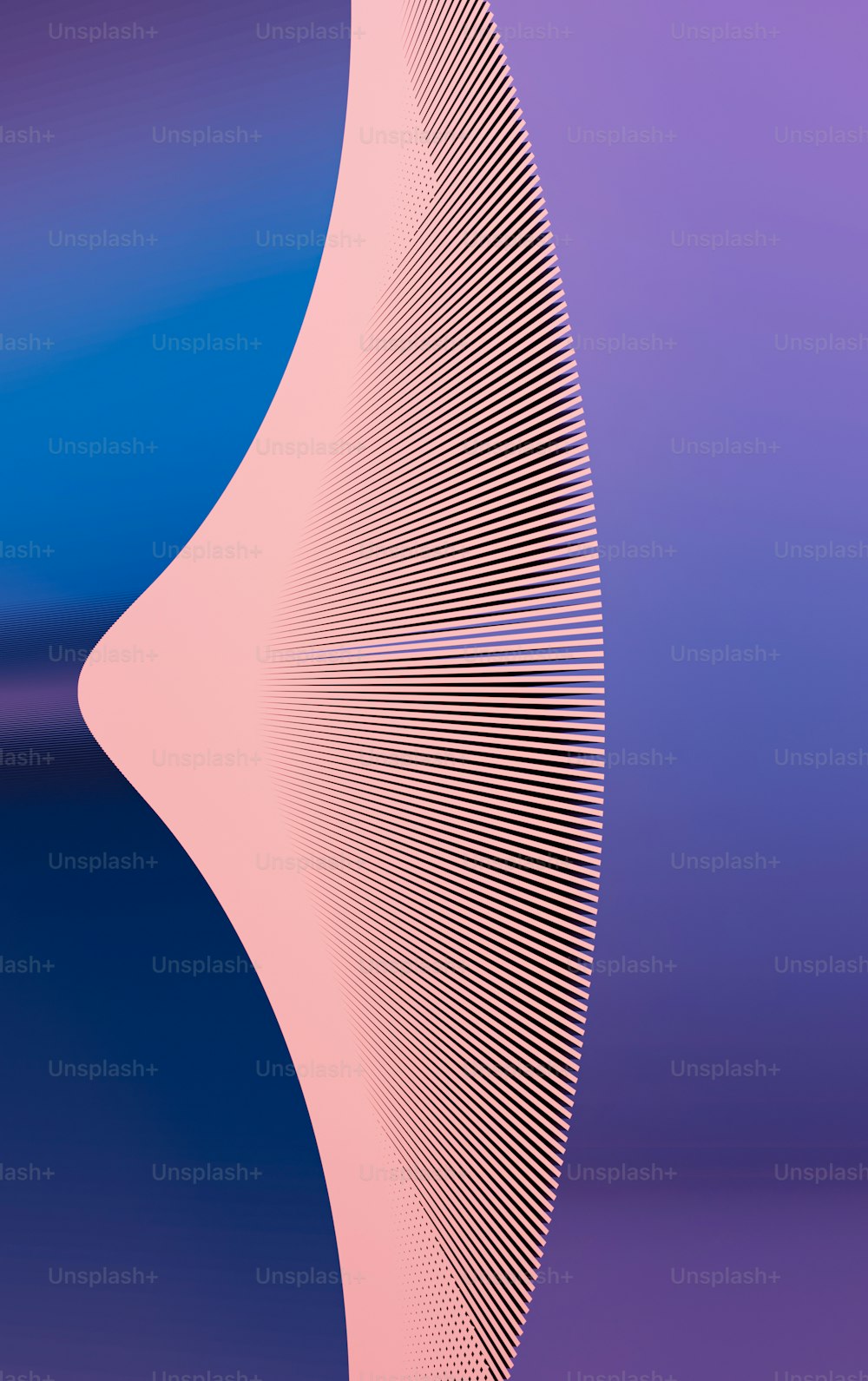 Un fondo abstracto púrpura y azul con líneas