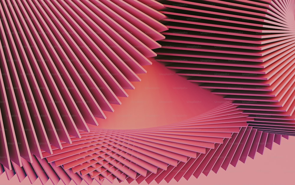 Un fondo abstracto rosa con líneas y formas