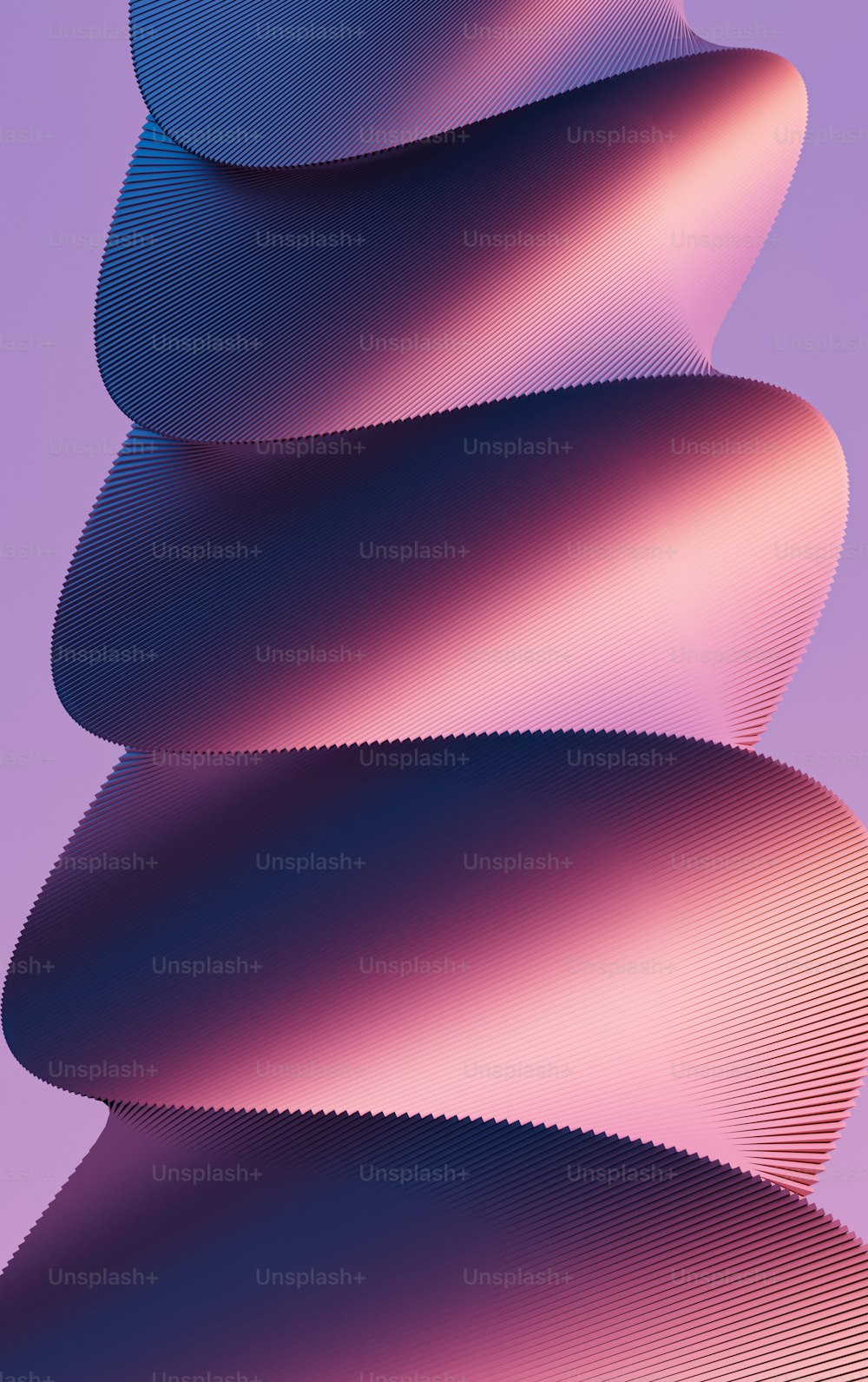 un fondo púrpura y rosa con líneas curvas