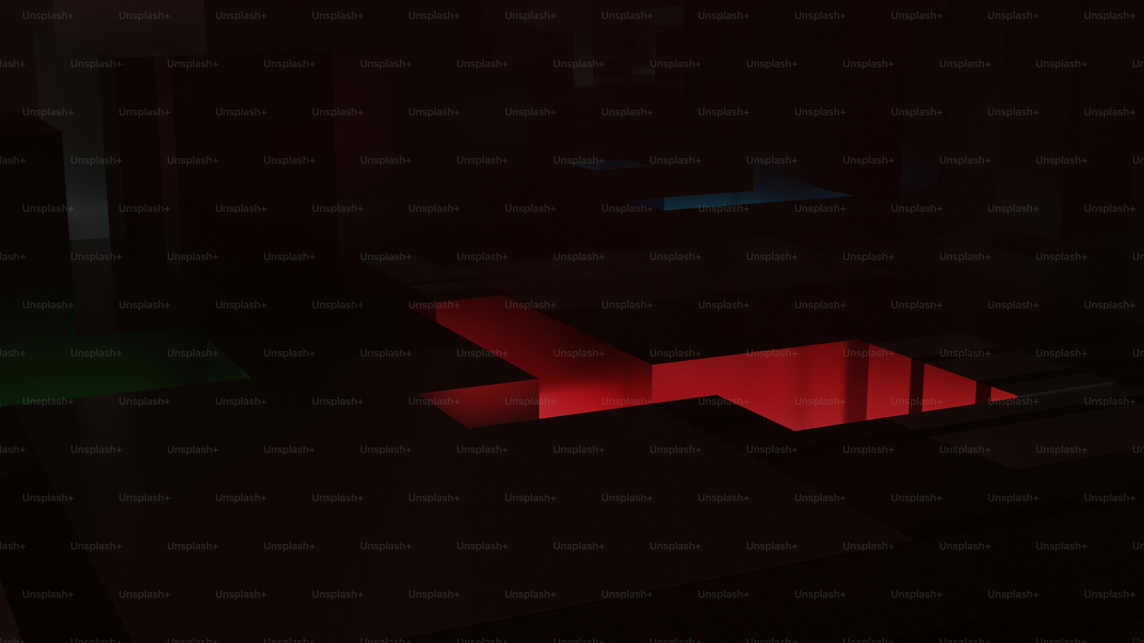 A dark room with red and green lights photo – Wallpaper Image on Unsplash