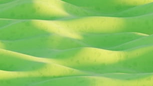ein grüner und gelber Hintergrund mit Wellenlinien