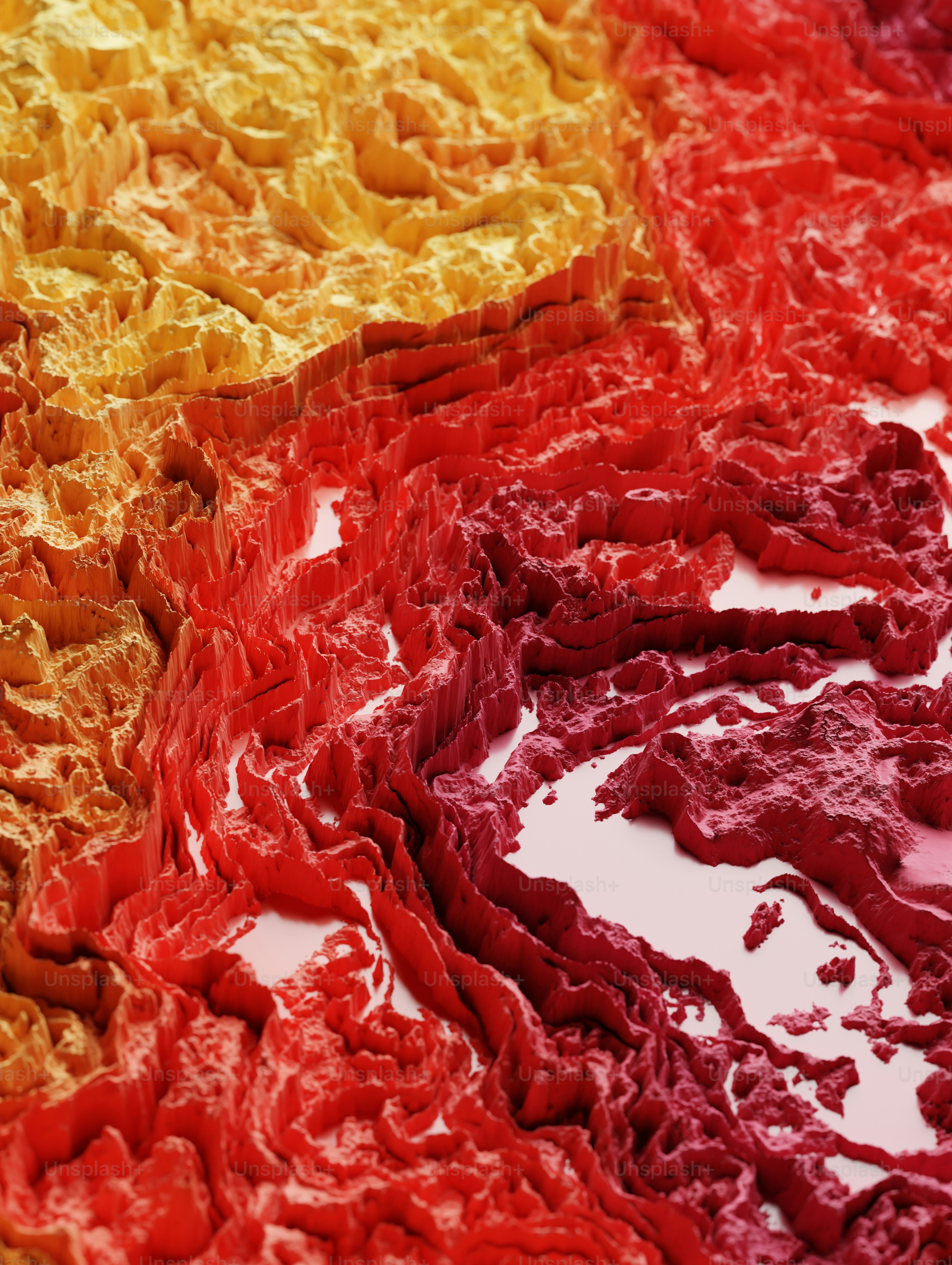 a close up of a multicolored piece of art