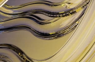 a computer generated image of wavy lines and curves