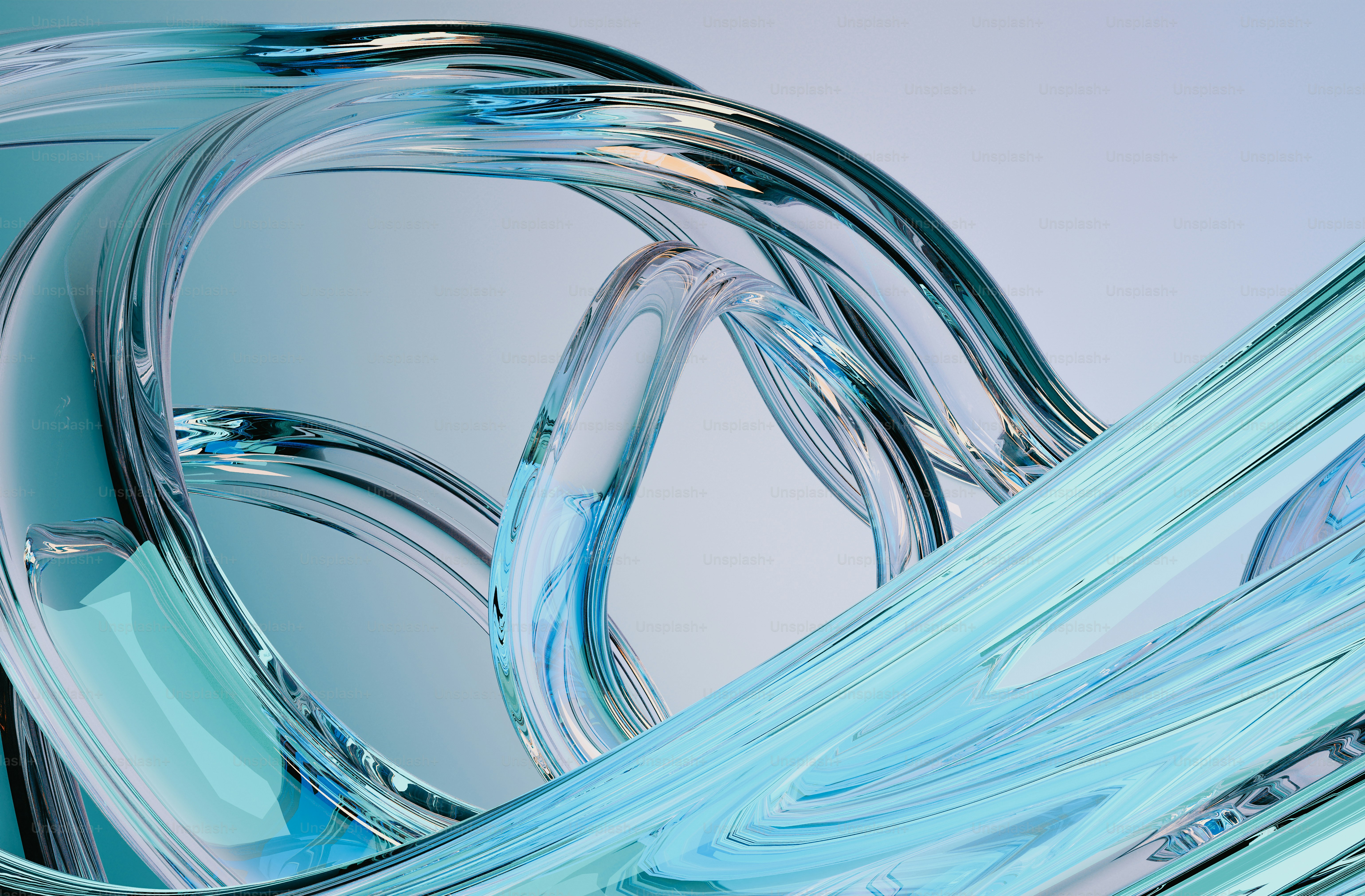 A close up of a blue glass object photo – Glassmorphism Image on Unsplash