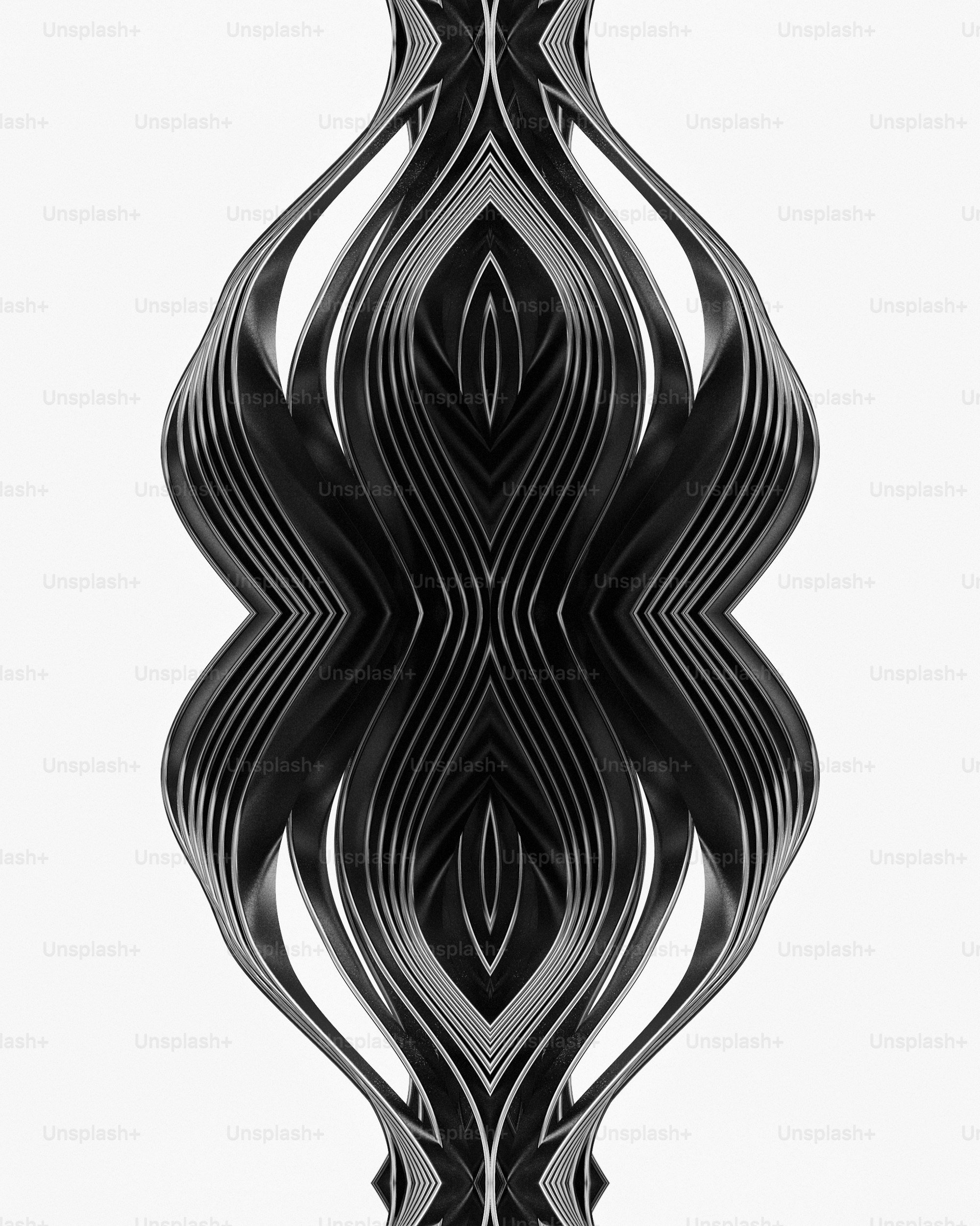 a black and white photo of a vase