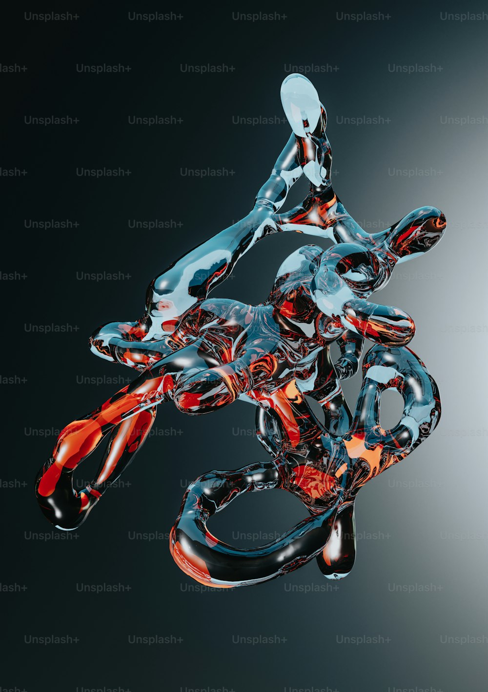 a 3d image of a person riding a motorcycle