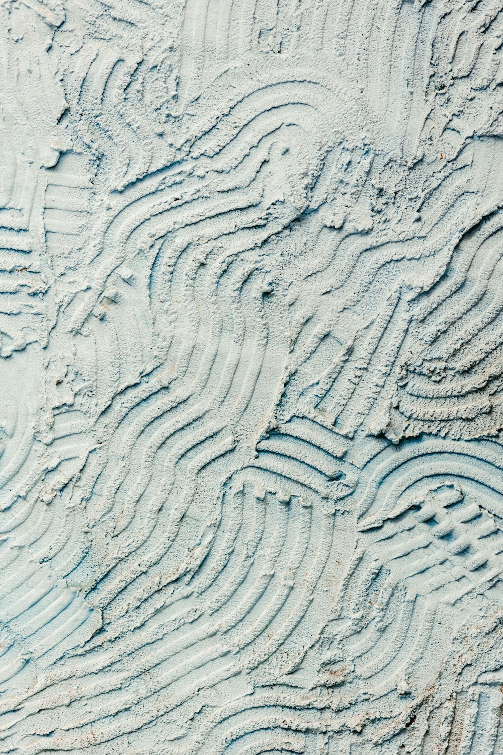 um close up de um padrão na areia