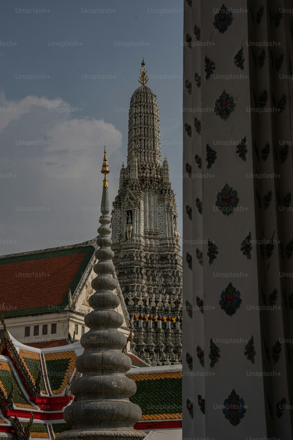 a view of a building from across the street