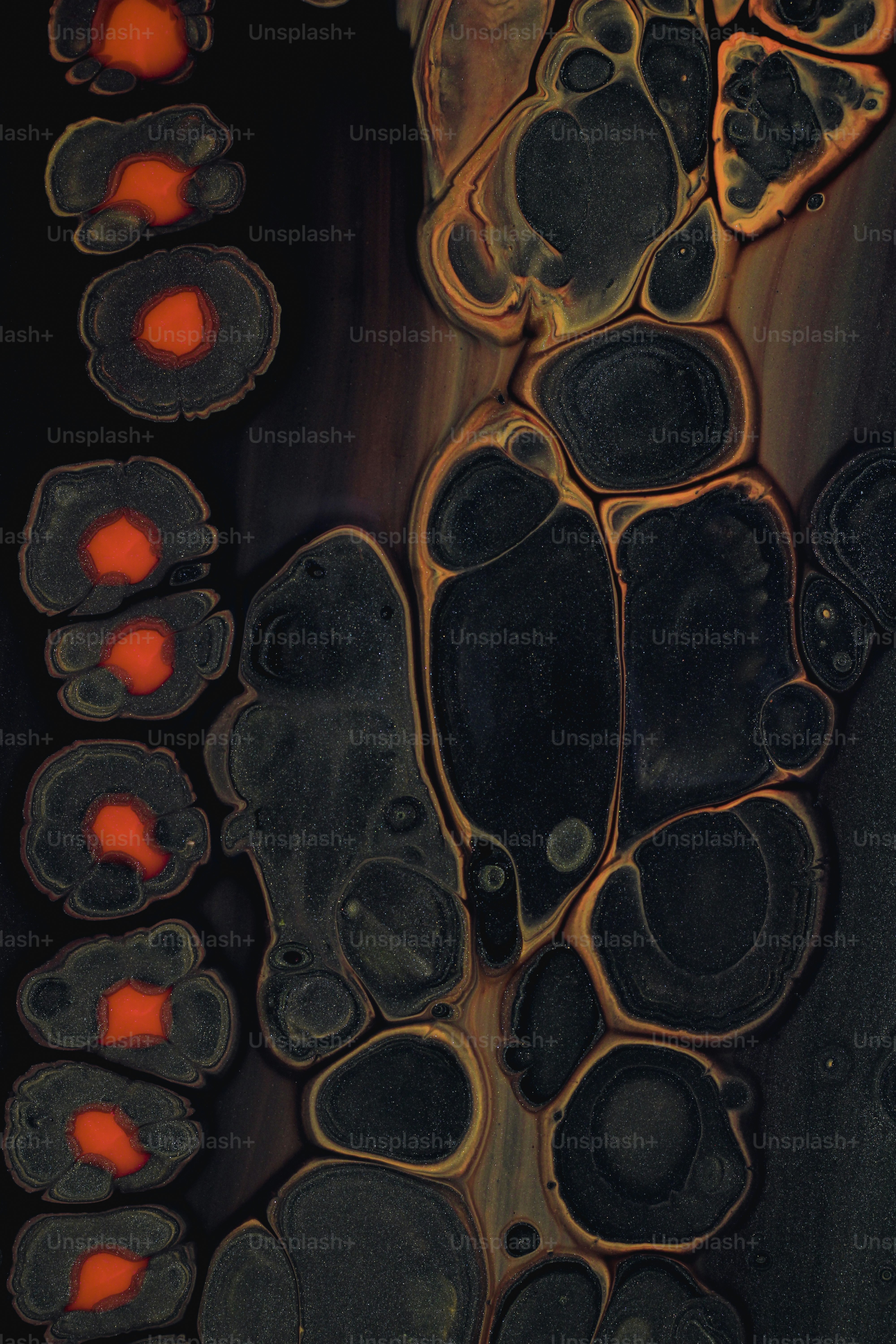 a close up of a cell phone with a black background