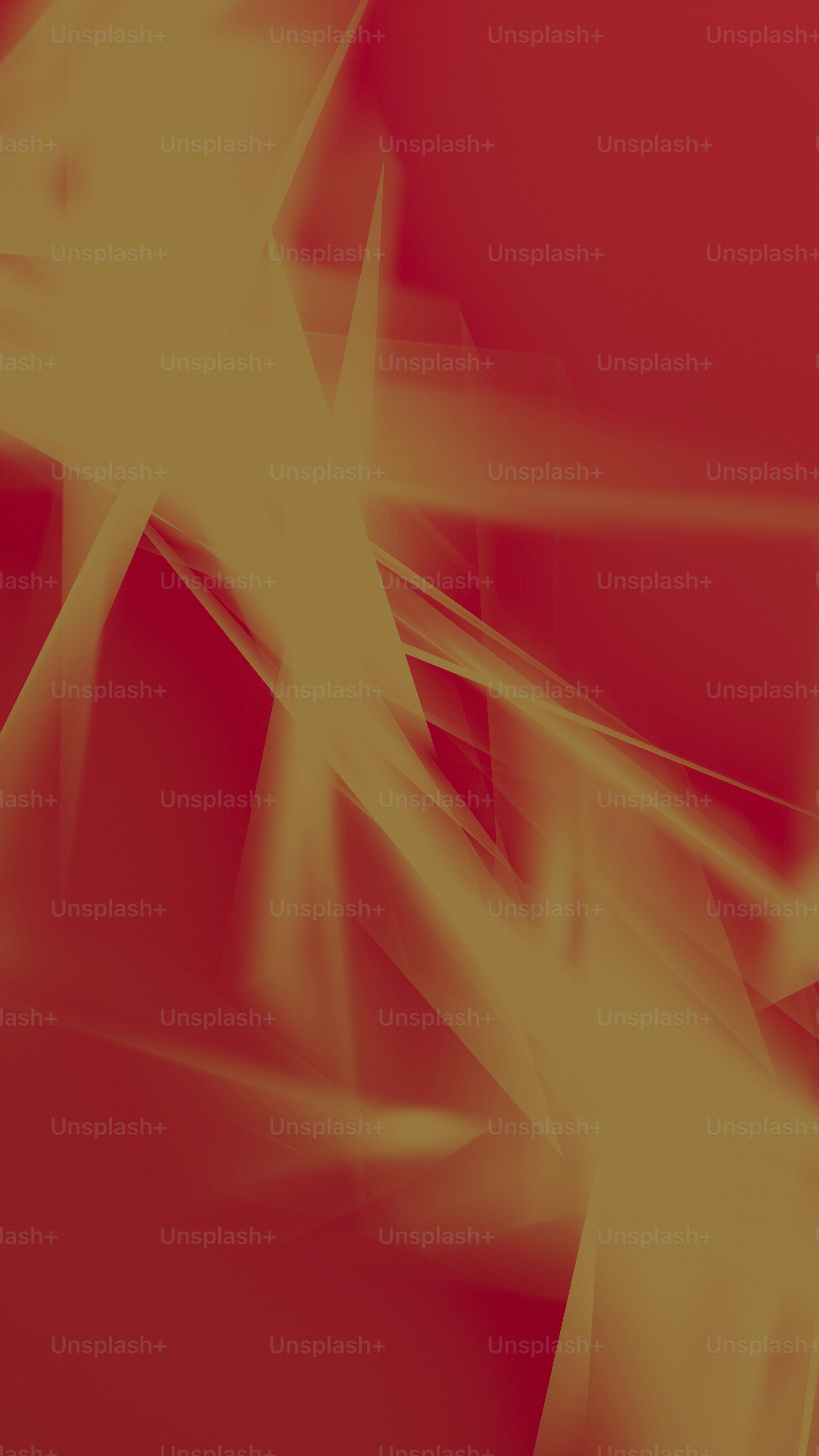a red and yellow abstract background with a star