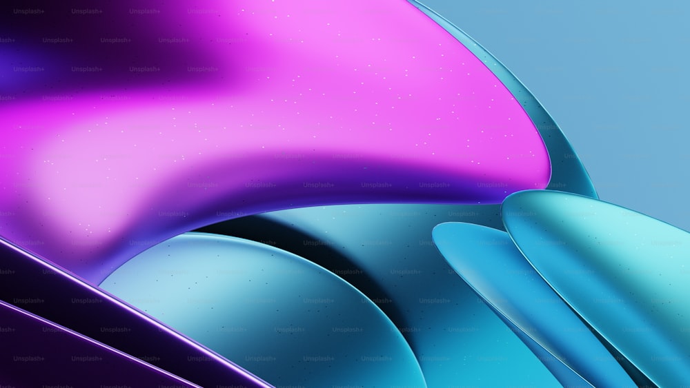 a close up of a purple and blue abstract background
