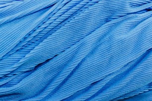 Gros plan d’une texture de tissu bleu