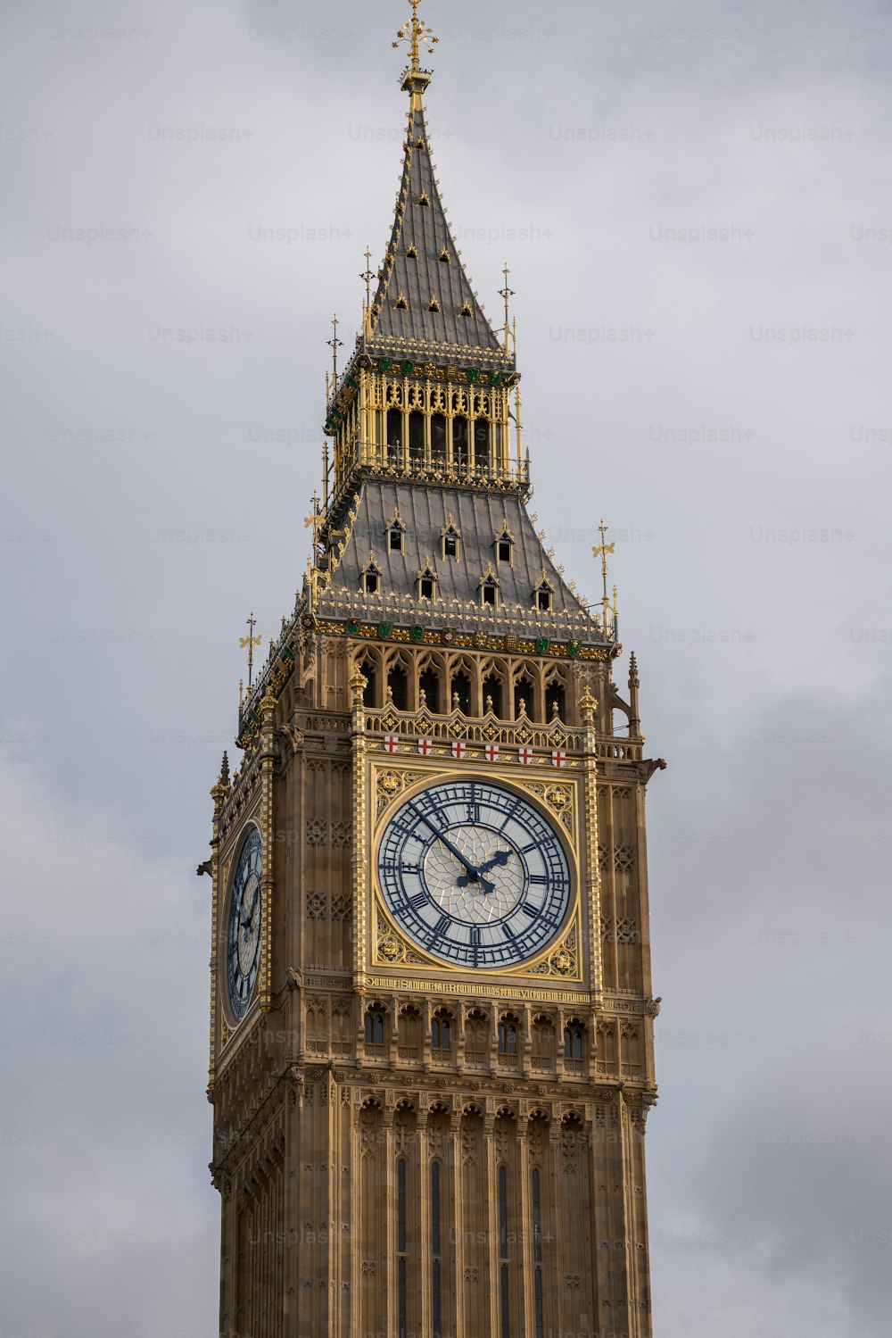 a tall clock tower with a sky background