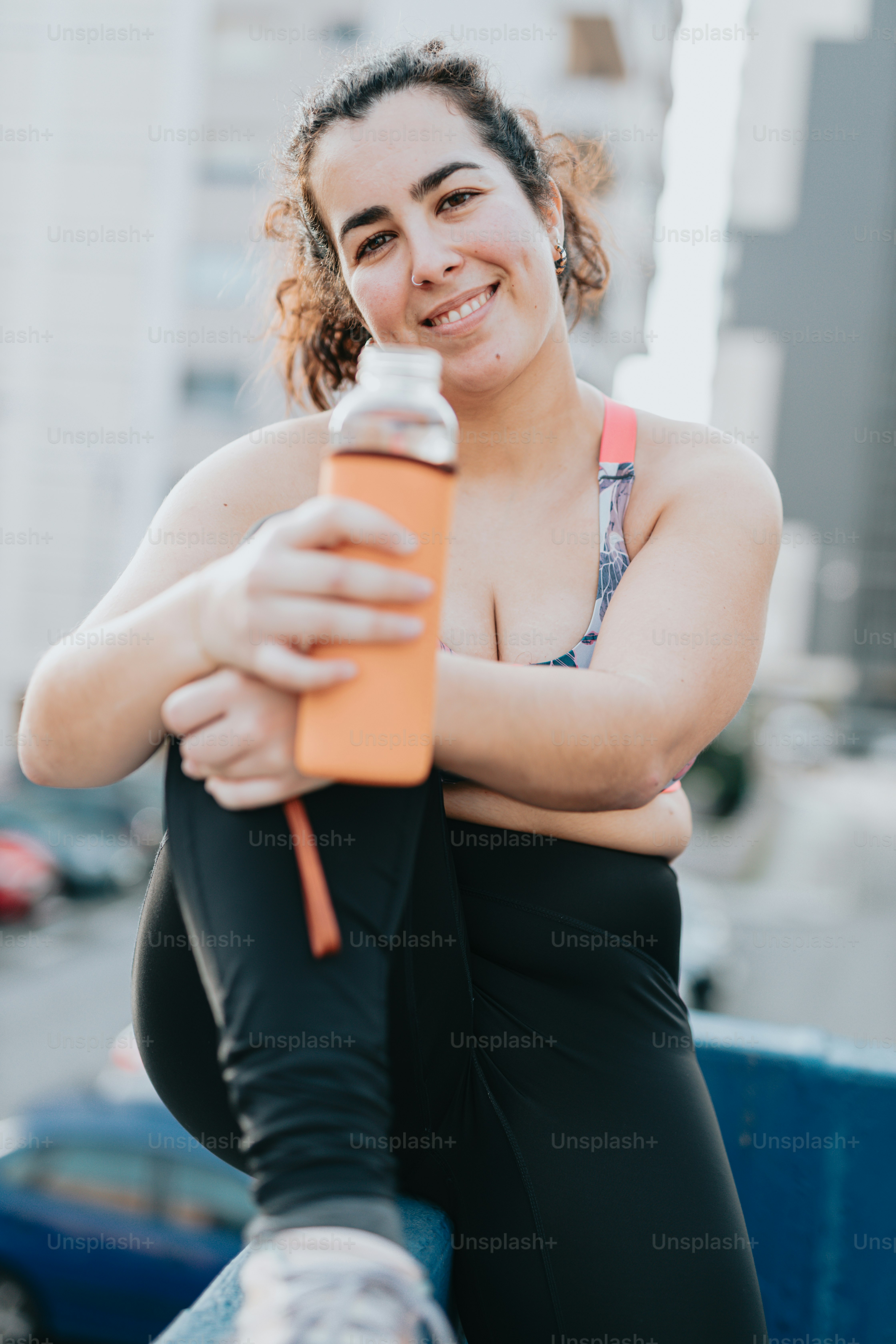 a woman taking a selfie with her cell phone
