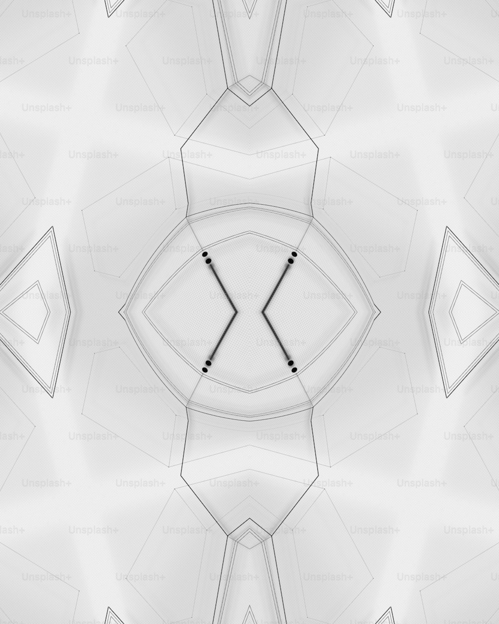 a white and black abstract background with lines and shapes