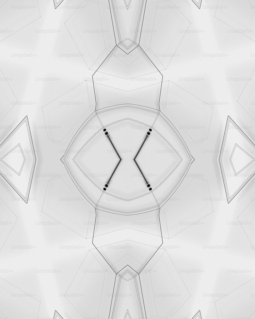 a white and black abstract background with lines and shapes
