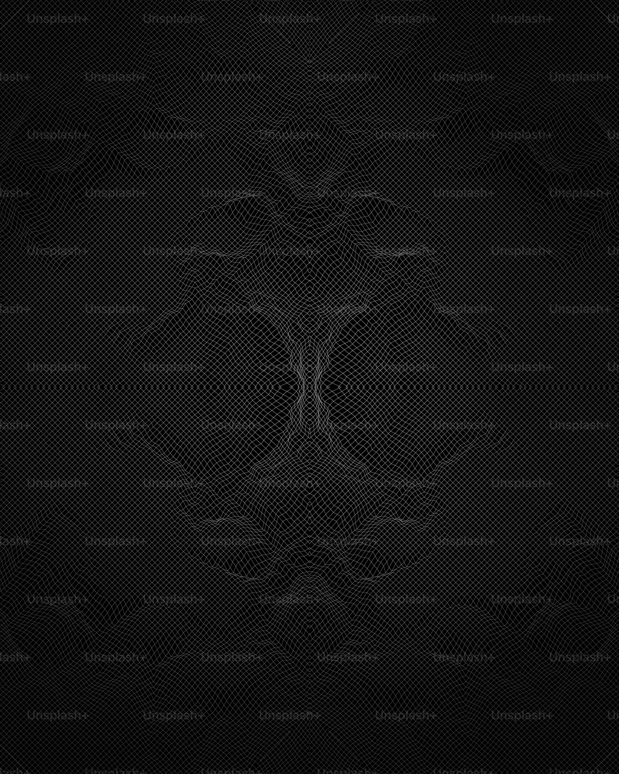 a black background with a pattern in the middle