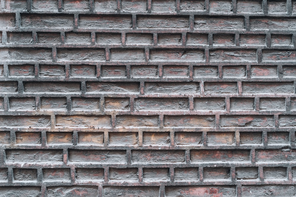 Gros plan d’un mur fait de briques