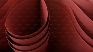 an abstract red background with wavy lines