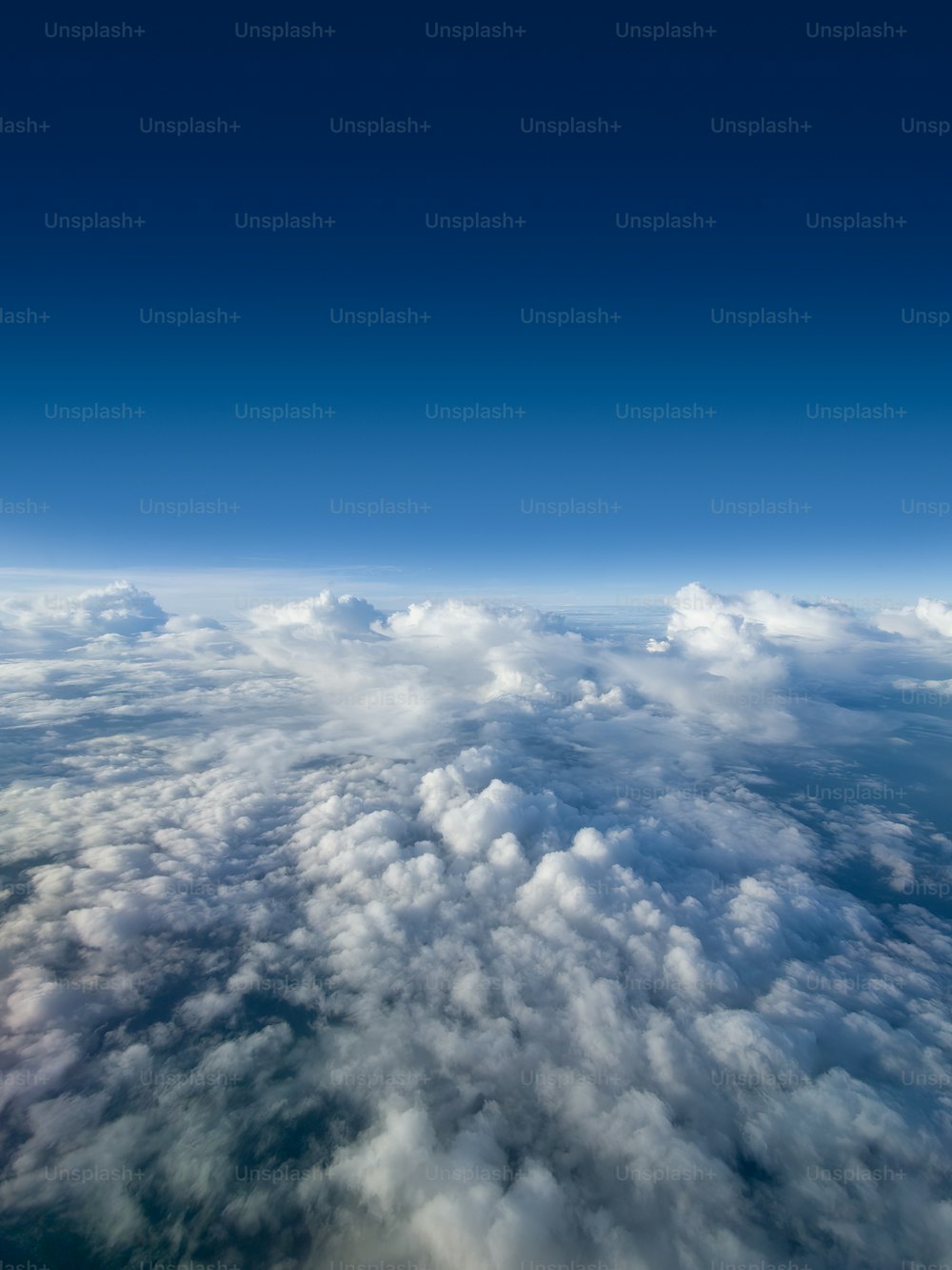 a view of the clouds from an airplane