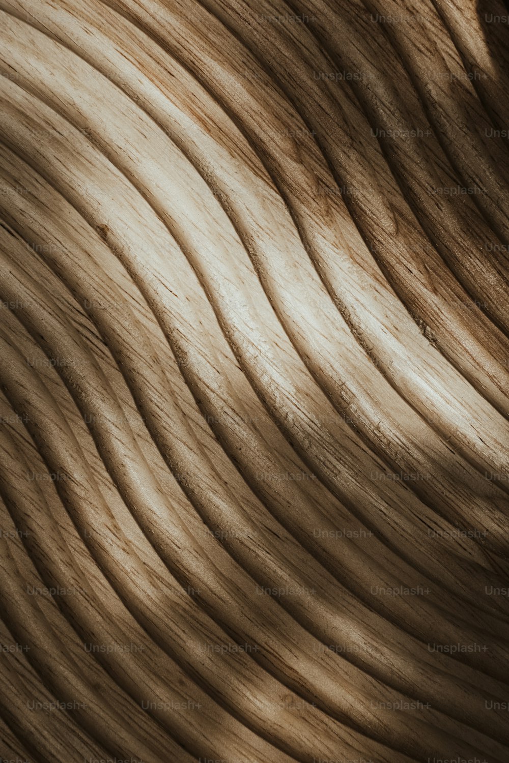 a close up view of a wooden surface