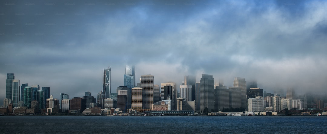 a large city with a lot of tall buildings