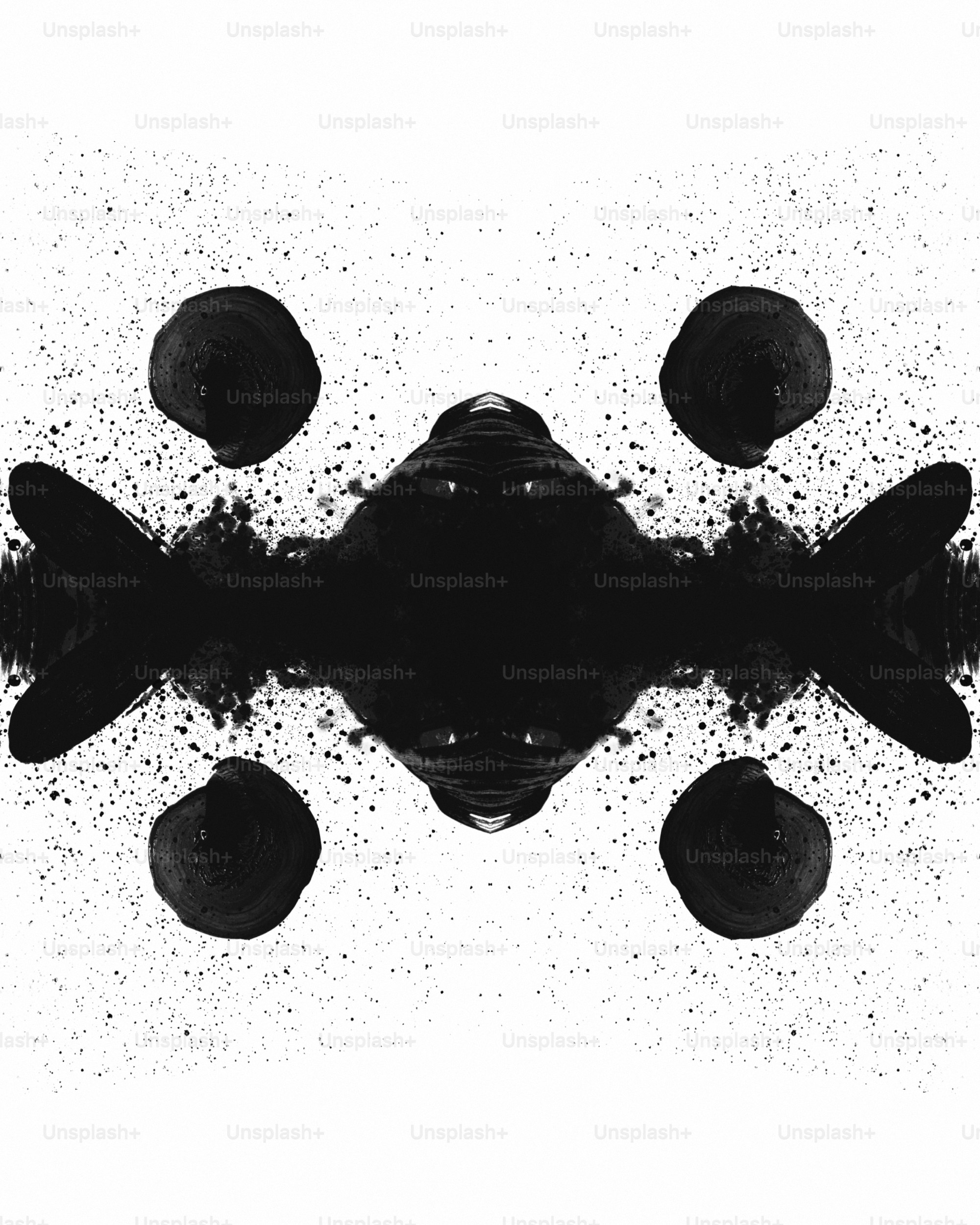 a black and white photo of a fish