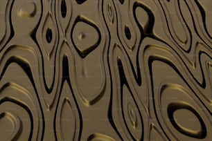 a brown background with a pattern of wavy lines