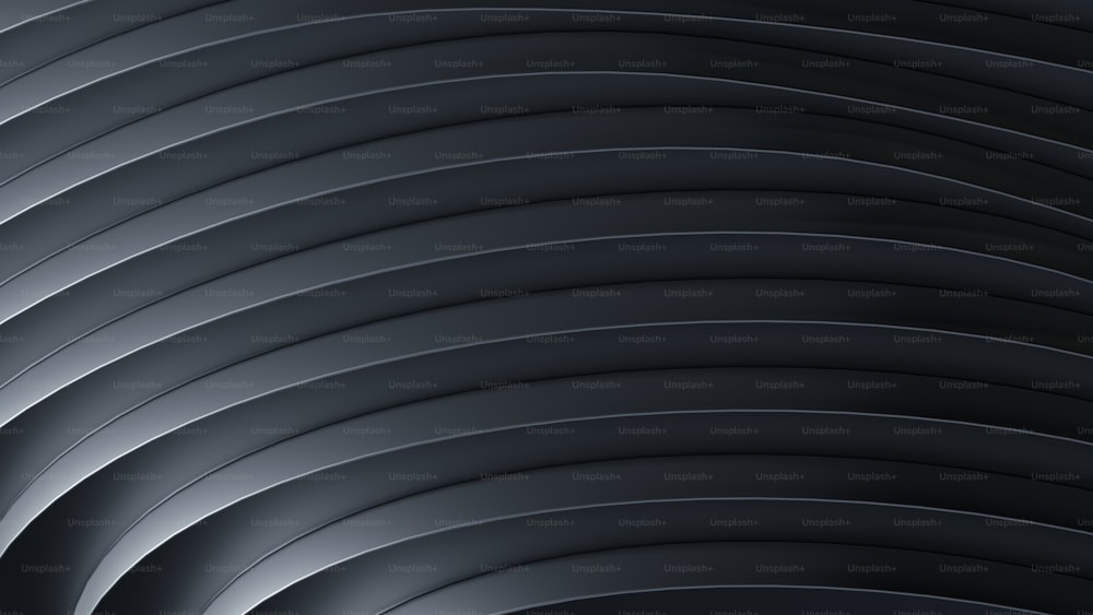 Ein Schwarz-Weiß-Foto eines Spiraldesigns