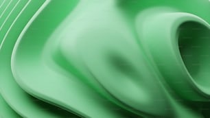 a close up of a green background with wavy lines