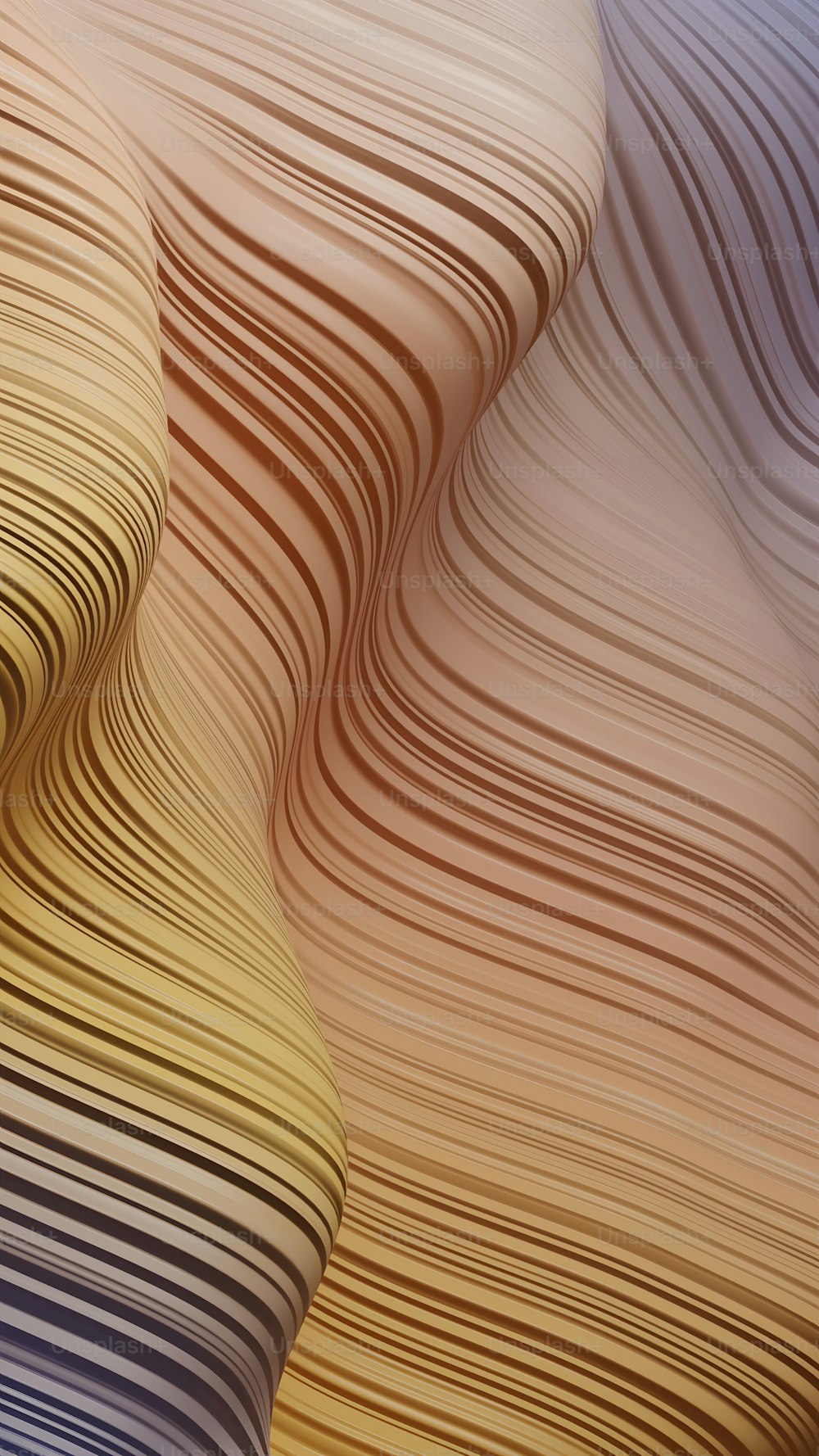 a close up view of a wavy surface