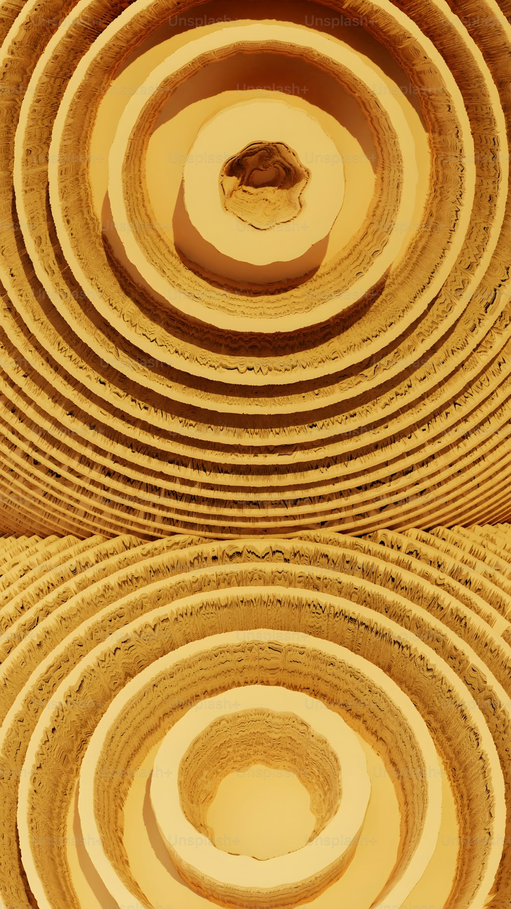 um close up de um objeto circular feito de madeira