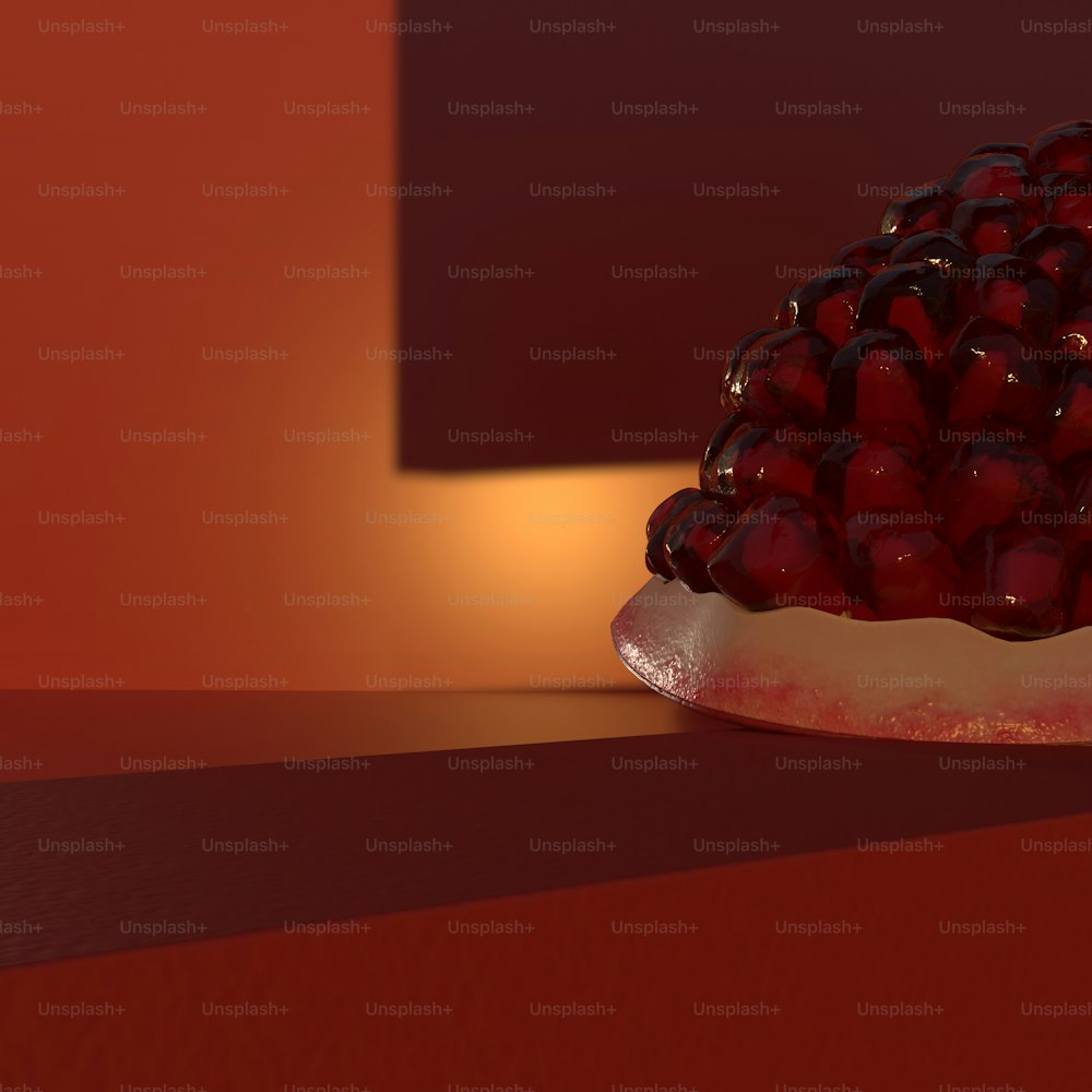 un bol de fruits posé sur une table