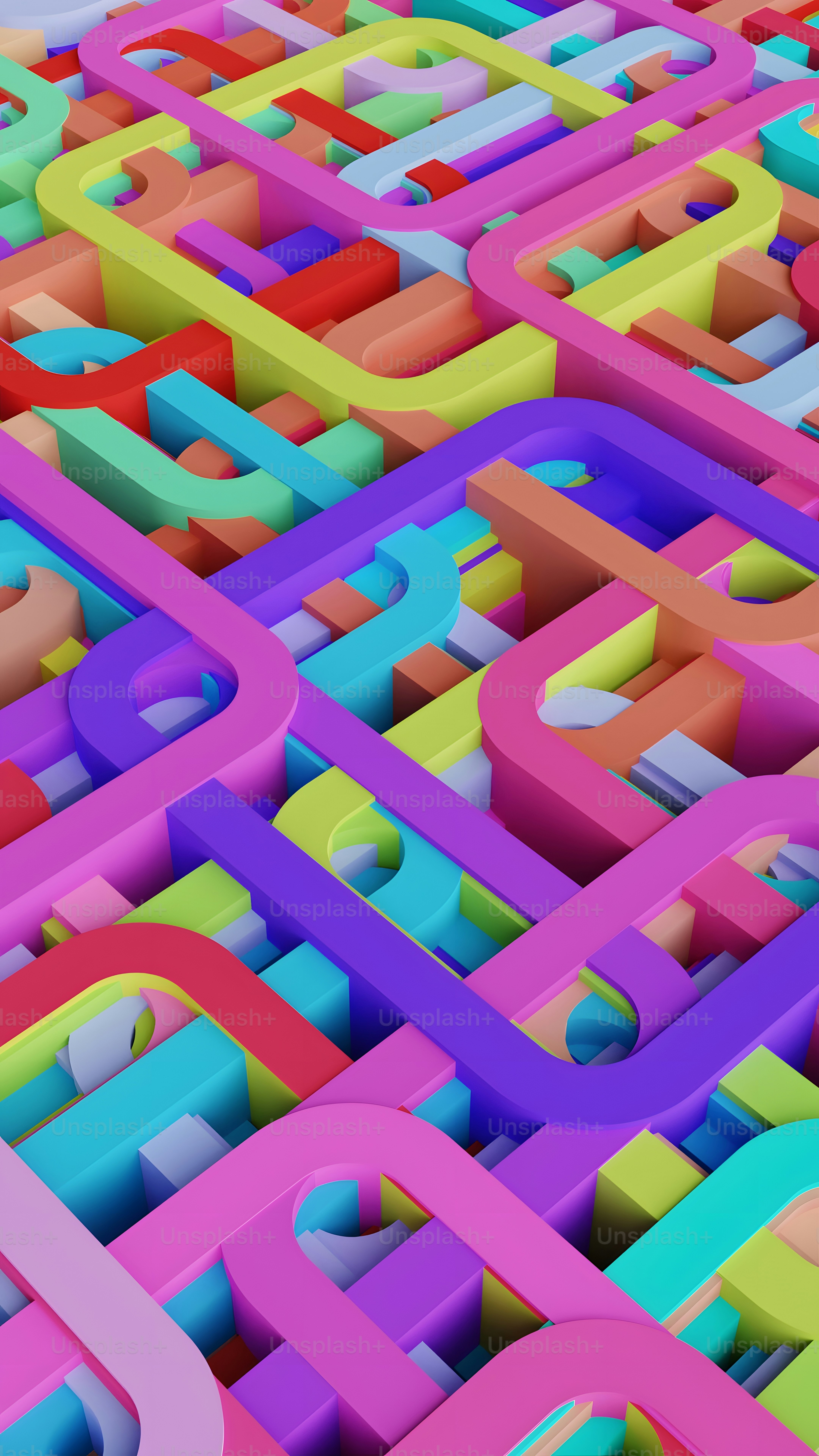 a very colorful abstract background with a lot of letters